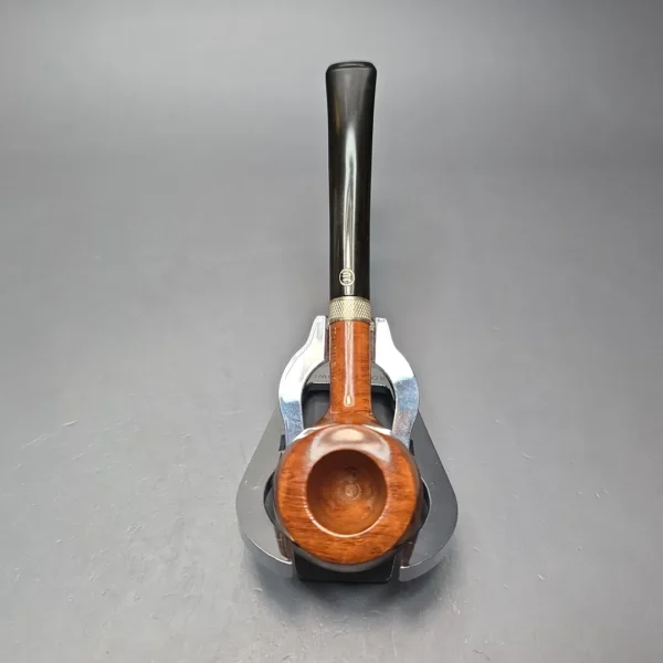 James Upshall P Grade Group 3 Smooth Prince w/ Silver Estate Briar Pipe, Unsmoked - Image 8