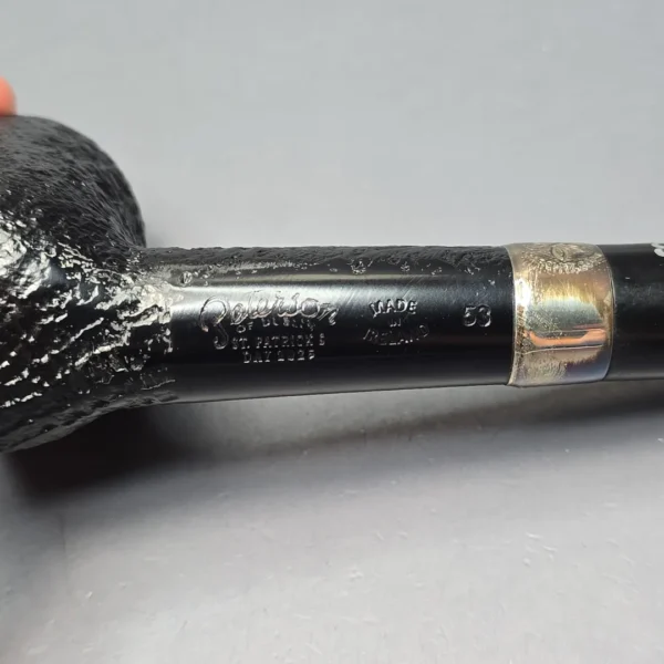 Peterson 2025 St Patrick's Day 53 Sandblasted Lovat with Silver (Unsmoked Estate) - Image 12