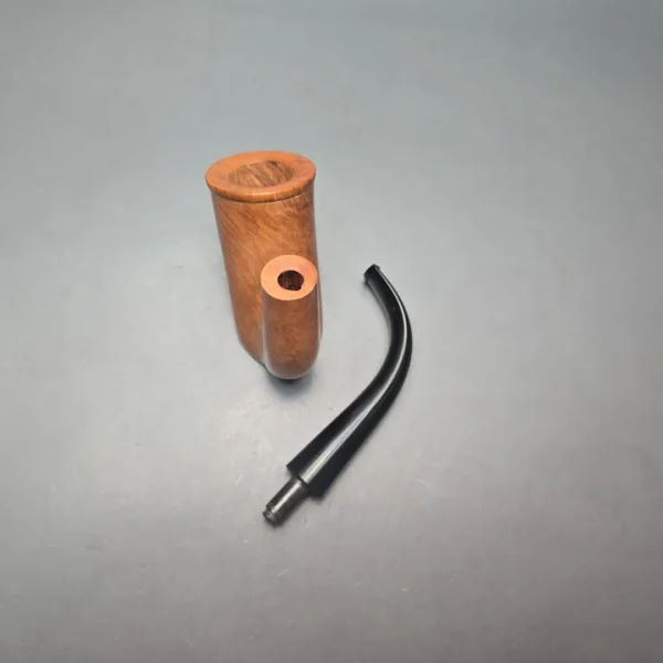Ed Burak Connoisseur Smooth Saxophone Sitter Estate Briar Pipe, Unsmoked - Image 13