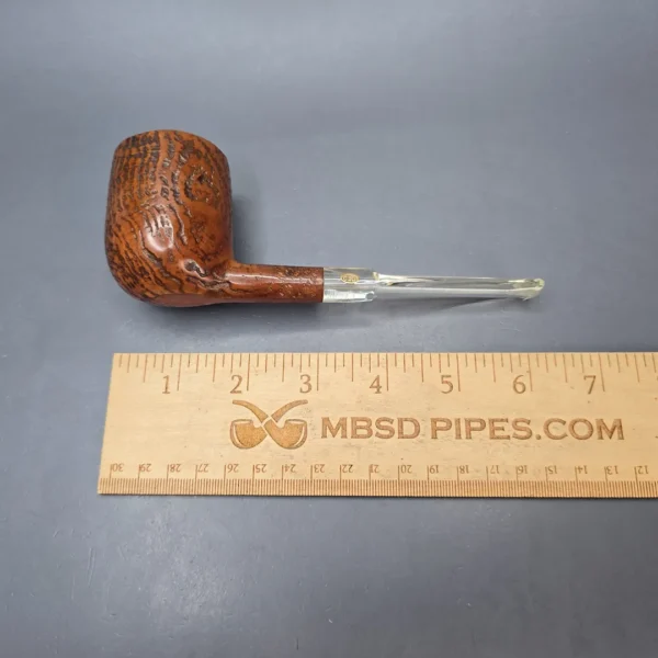 GBD Pre-1980s Granitan Colossus 9662 Sandblasted Billiard w/ Perspex Estate Briar Pipe, Unsmoked - Image 12