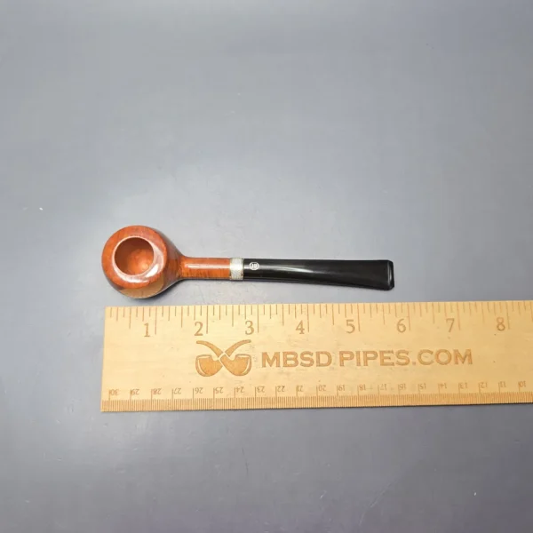 James Upshall P Grade Group 3 Smooth Prince w/ Silver Estate Briar Pipe, Unsmoked - Image 12