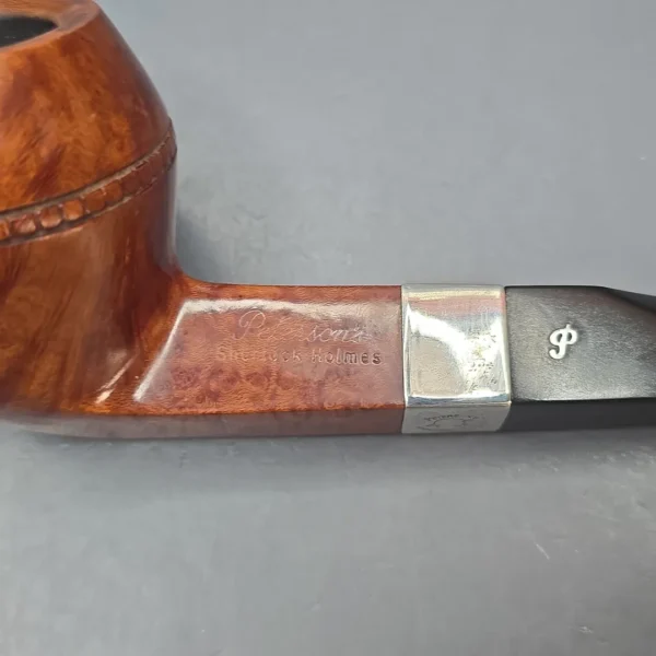 Peterson (1990) Sherlock Holmes Smooth Bulldog with Silver (Estate) - Image 12