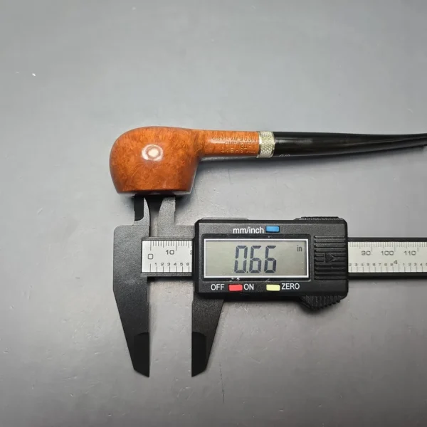 James Upshall P Grade Group 3 Smooth Prince w/ Silver Estate Briar Pipe, Unsmoked - Image 13