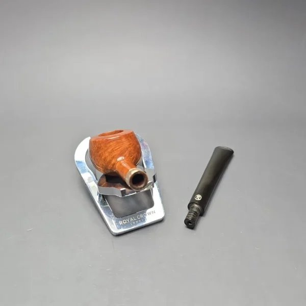 James Upshall P Grade Group 3 Smooth Prince w/ Silver Estate Briar Pipe, Unsmoked - Image 14