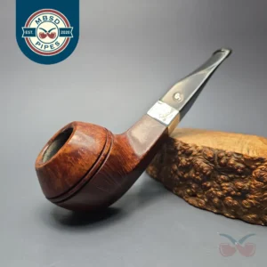 Peterson (2000) Sherlock Holmes Hudson Smooth Bulldog with Silver (Estate)