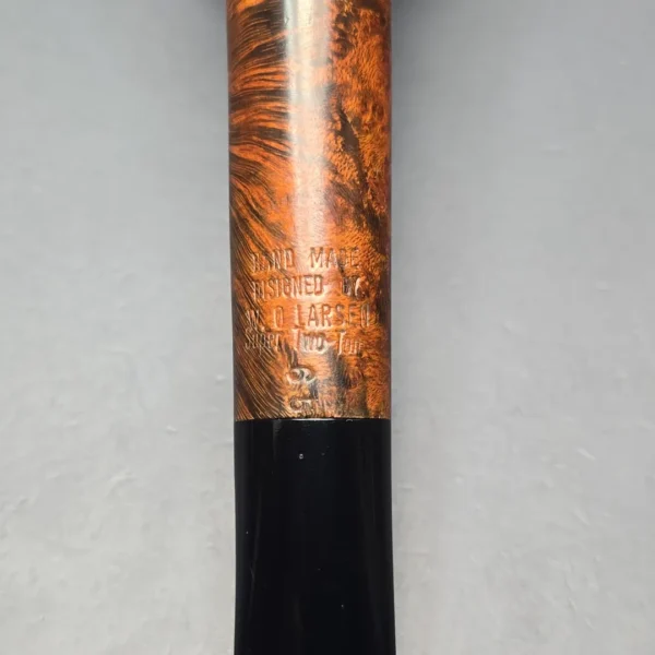 WO Larsen Super Two-Tone 65 Smooth Canadian Estate Briar Pipe, Danish Estates - Image 11