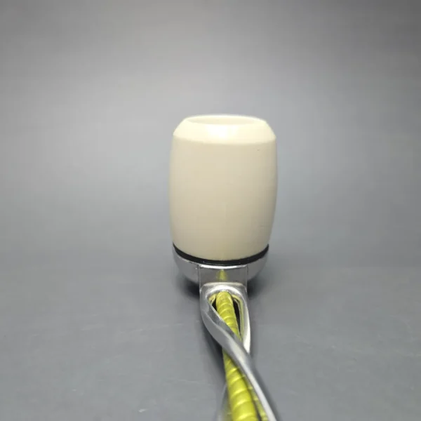 Falcon Shillelagh Green w/ MBSD Meerschaum Stack Block Meerschaum Bowl Pipe, New - Image 11
