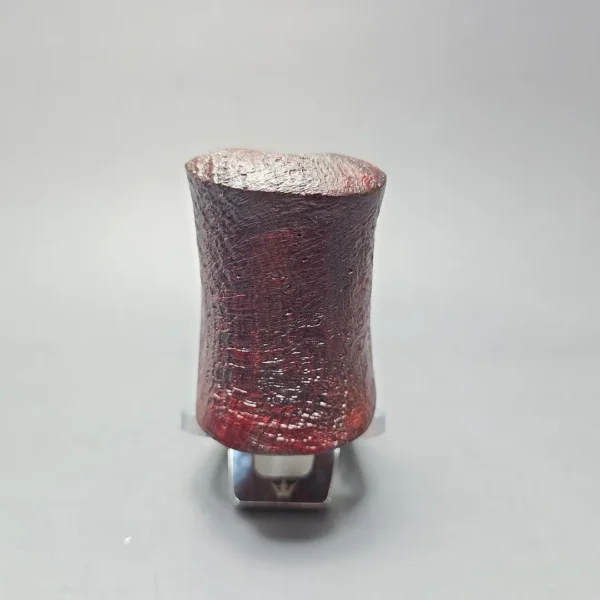 Buckeye Hand Made Contrast Sandblasted Ballerina Briar Pipe, New - Image 3