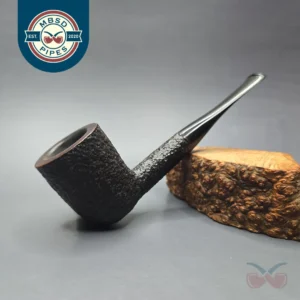 Savinelli Oscar Aged Briar 412 KS Rusticated Dublin (Estate)