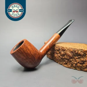 Selected Straight Grain (Comoy's) Smooth Liverpool Estate Briar Pipe, English Estates