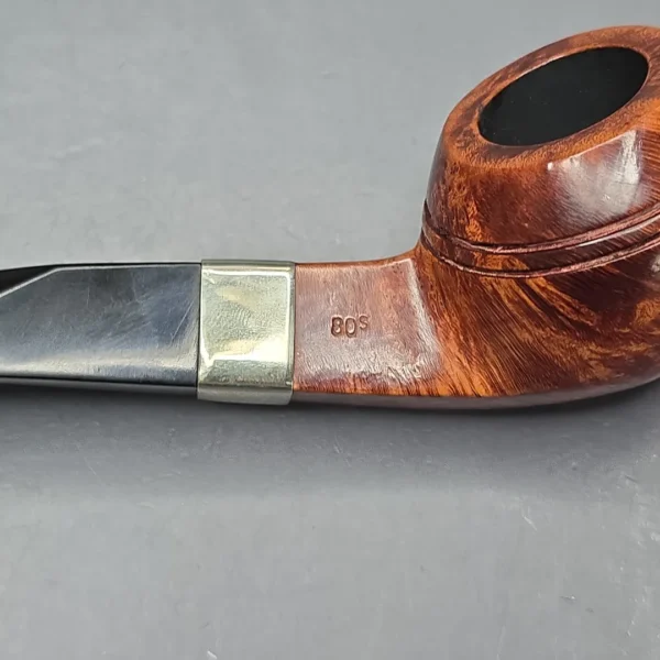 Peterson Aran Nickel Mounted 80s Smooth Bulldog Estate Briar Pipe, Irish Estates - Image 12