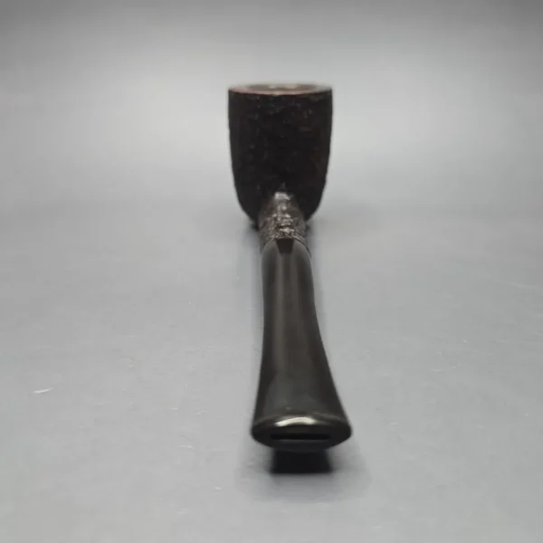 Savinelli Oscar Aged Briar 412 KS Rusticated Dublin (Estate) - Image 6