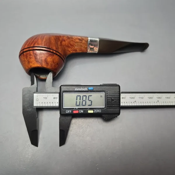 Peterson (2000) Sherlock Holmes Hudson Smooth Bulldog with Silver (Estate) - Image 14