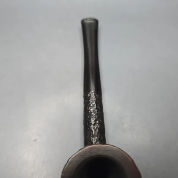 Savinelli Oscar Aged Briar 412 KS Rusticated Dublin (Estate) - Image 7