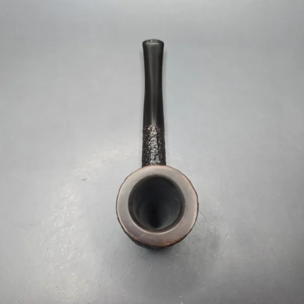 Savinelli Oscar Aged Briar 412 KS Rusticated Dublin (Estate) - Image 10