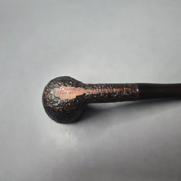 Savinelli Oscar Aged Briar 412 KS Rusticated Dublin (Estate) - Image 11
