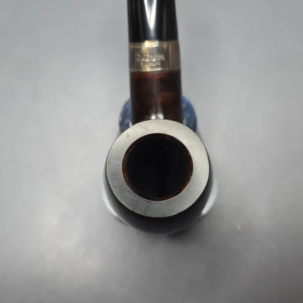 Peterson 160th Anniversary Pat. B Dark Smooth Bent Billiard Briar Pipe, New - Image 8