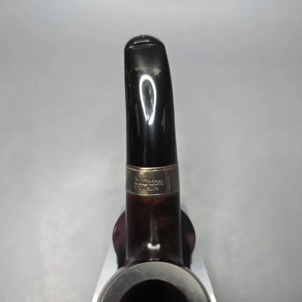 Peterson 160th Anniversary Pat. B Dark Smooth Bent Billiard Briar Pipe, New - Image 9