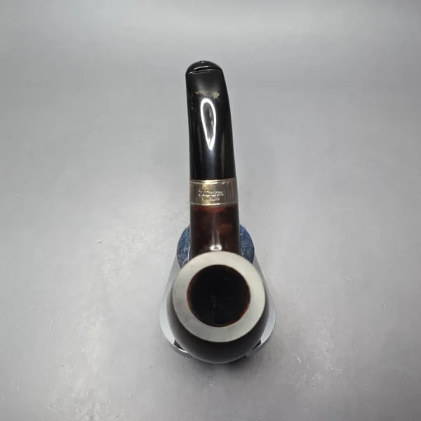 Peterson 160th Anniversary Pat. B Dark Smooth Bent Billiard Briar Pipe, New - Image 10