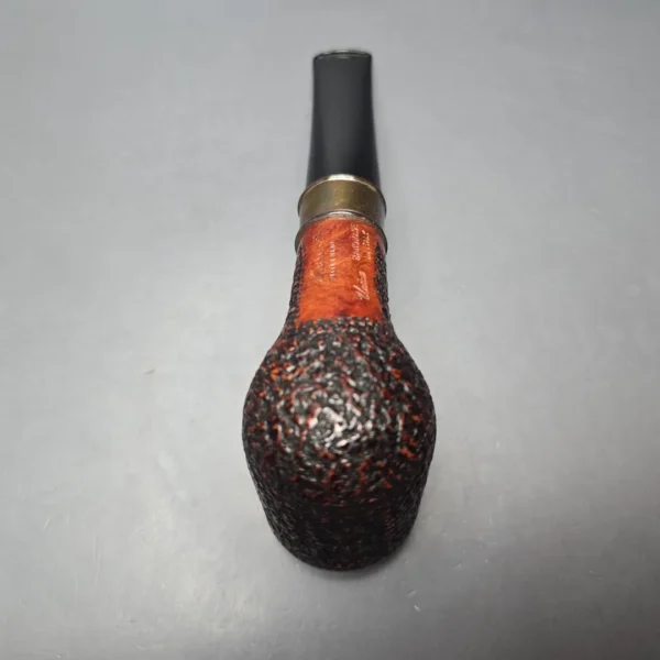 Mastro de Paja Unica Commissioner Rusticated Billiard with Silver (9mm) (Unsmoked Estate) - Image 10