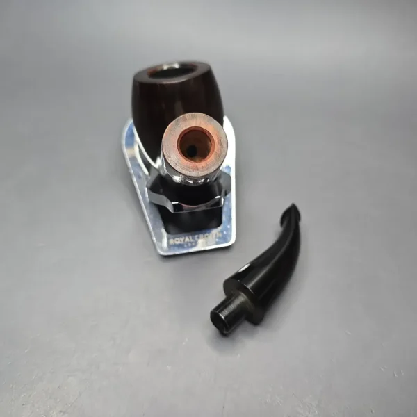 Peterson 160th Anniversary Pat. B Dark Smooth Bent Billiard Briar Pipe, New - Image 16