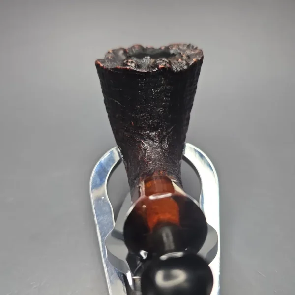 Stanwell (c.1980s) Antique 126 Partially Sandblasted Dublin Estate Briar Pipe, Danish Estates - Image 6