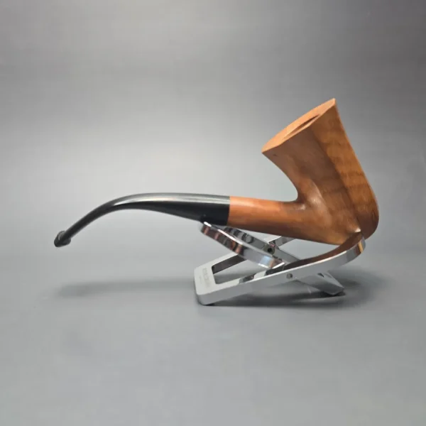 Ed Burak Connoisseur Smooth Panel Calabash Stack Estate Briar Pipe, Unsmoked - Image 4