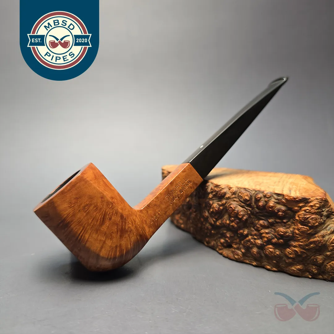 Dunhill 1982 Root Briar 41241 Smooth Panel Estate Briar Pipe, English Estates