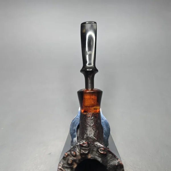 Stanwell (c.1980s) Antique 126 Partially Sandblasted Dublin Estate Briar Pipe, Danish Estates - Image 8