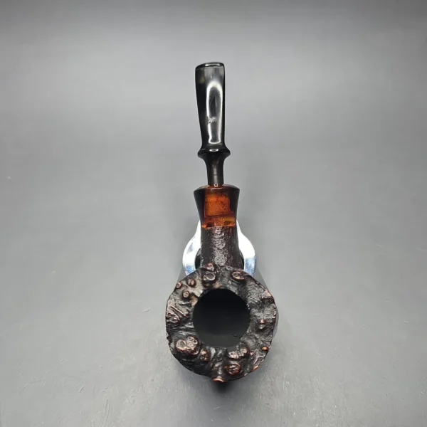 Stanwell (c.1980s) Antique 126 Partially Sandblasted Dublin Estate Briar Pipe, Danish Estates - Image 9