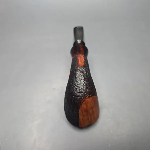 Stanwell (c.1980s) Antique 126 Partially Sandblasted Dublin Estate Briar Pipe, Danish Estates - Image 10
