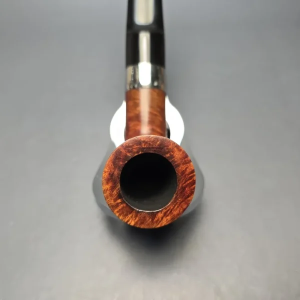 Peterson 2002 St. Patrick's Day A4 Smooth Dublin w/ Nickel Estate Briar Pipe, Irish Estates - Image 7