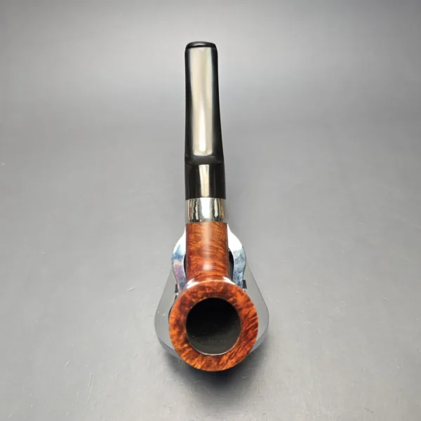 Peterson 2002 St. Patrick's Day A4 Smooth Dublin w/ Nickel Estate Briar Pipe, Irish Estates - Image 9