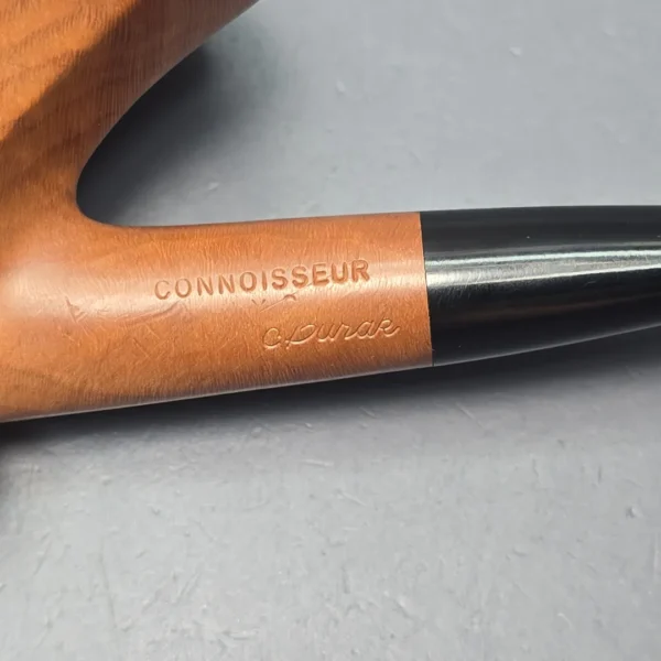Ed Burak Connoisseur Smooth Panel Calabash Stack Estate Briar Pipe, Unsmoked - Image 11