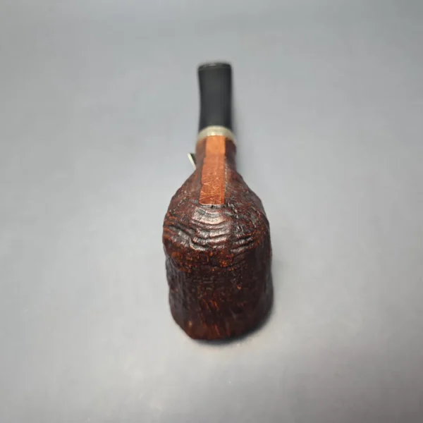 Bonfiglioli 2011 Free Form Sandblasted Dublin w/ Silver Estate Briar Pipe, Italian Estates - Image 11