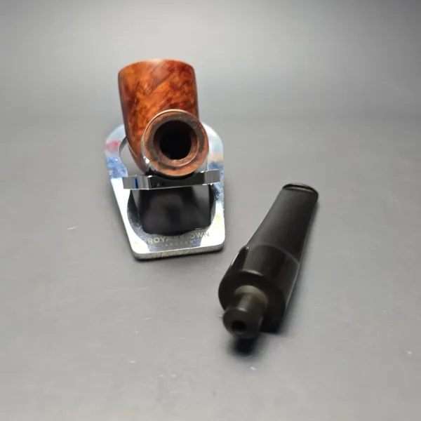 Peterson 2002 St. Patrick's Day A4 Smooth Dublin w/ Nickel Estate Briar Pipe, Irish Estates - Image 15
