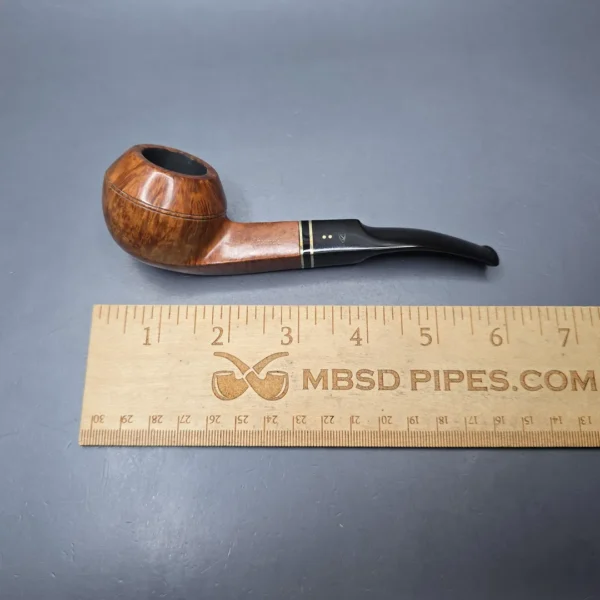 Savinelli Bionda 623 Smooth Bulldog Estate Briar Pipe, Italian Estates - Image 14