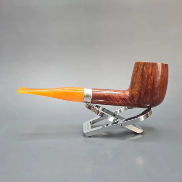 Peterson 2003 Rosslare 108 Smooth Billiard w/ Silver Estate Briar Pipe, Irish Estates - Image 4