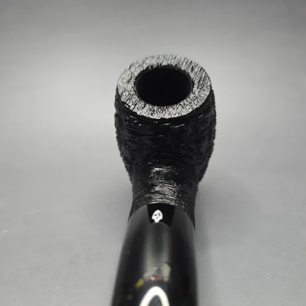 Savinelli 150th Anniversary Capri Root Briar 616 KS Rusticated Bent Billiard Briar Pipe, New - Image 6