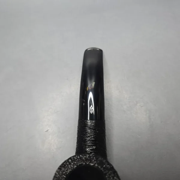 Savinelli 150th Anniversary Capri Root Briar 616 KS Rusticated Bent Billiard Briar Pipe, New - Image 8