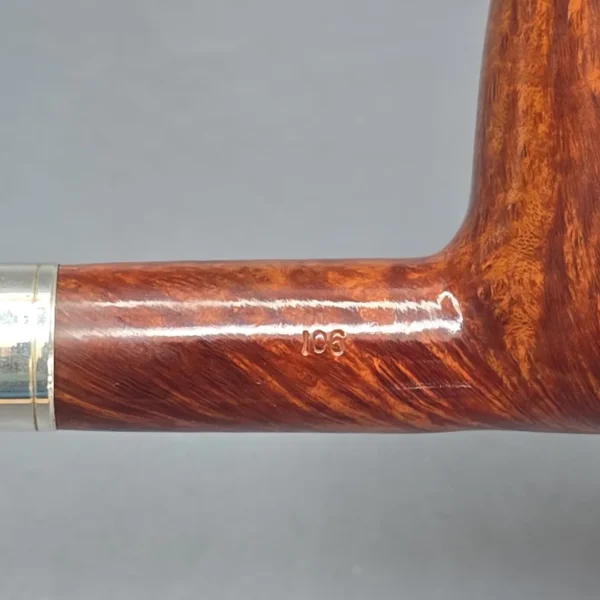 Peterson 2003 Rosslare 108 Smooth Billiard w/ Silver Estate Briar Pipe, Irish Estates - Image 14