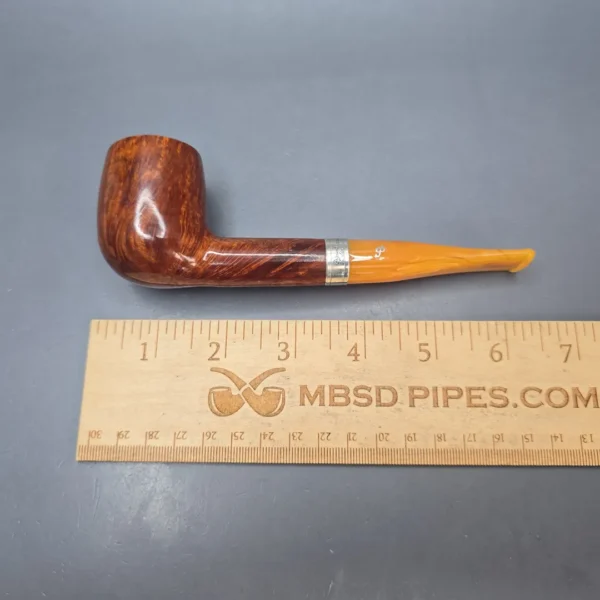 Peterson 2003 Rosslare 108 Smooth Billiard w/ Silver Estate Briar Pipe, Irish Estates - Image 15