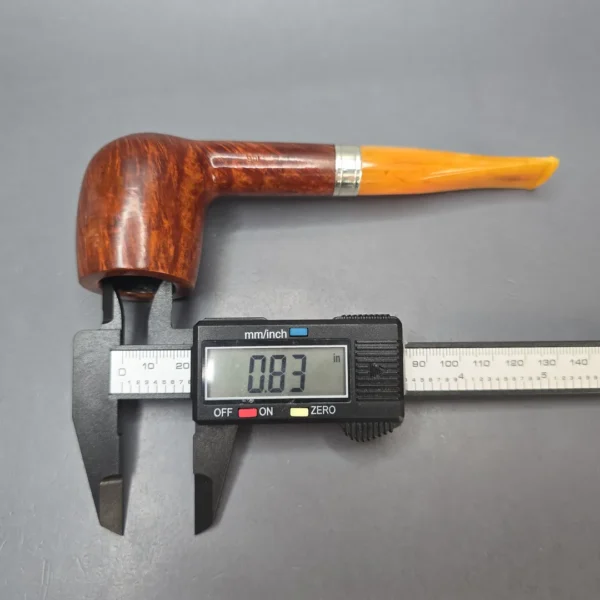 Peterson 2003 Rosslare 108 Smooth Billiard w/ Silver Estate Briar Pipe, Irish Estates - Image 16