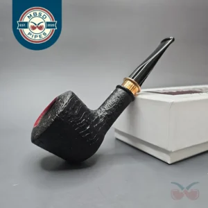 4th Generation (by Peder Jeppesen) Argang Dark Porter 1982 Sandblasted Dublin with Brass (9mm) (Unsmoked Estate)
