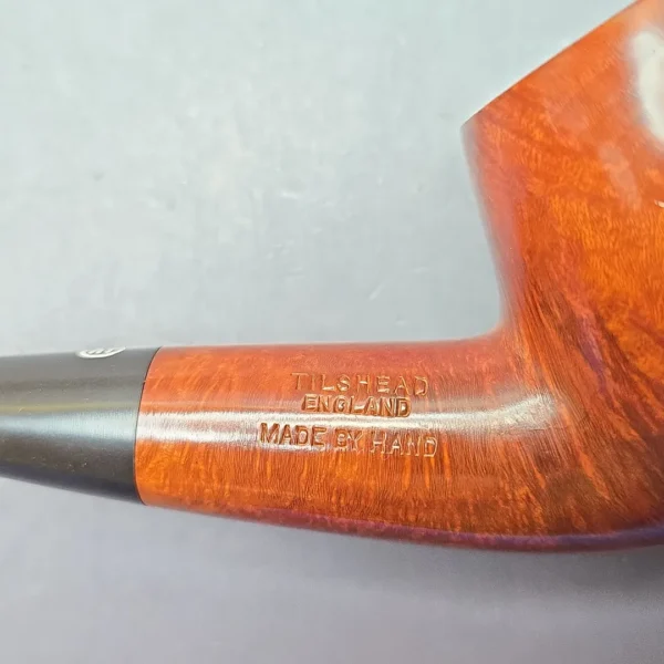 James Upshall (c.1990s) A Grade Group 5 Smooth Bent Apple Estate Briar Pipe, Unsmoked - Image 11