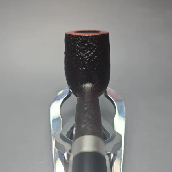 Stanwell (Pre-2010) Sterling 86 Sandblasted Lovat w/ Silver Estate Briar Pipe, Unsmoked - Image 6