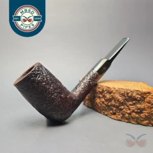 Stanwell (c.1960s) Reg era Hand Made 88R Sandblasted Stack Estate Briar Pipe, Danish Estates