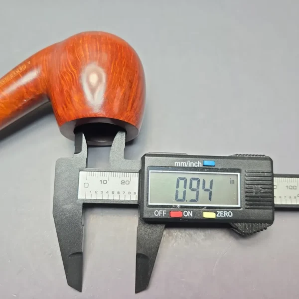 James Upshall (c.1990s) A Grade Group 5 Smooth Bent Apple Estate Briar Pipe, Unsmoked - Image 13
