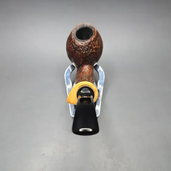 MBSD Briars Modern Masters 2 Sandblasted Blowfish w/ Boxwood Handmade Briar Pipe, New - Image 6