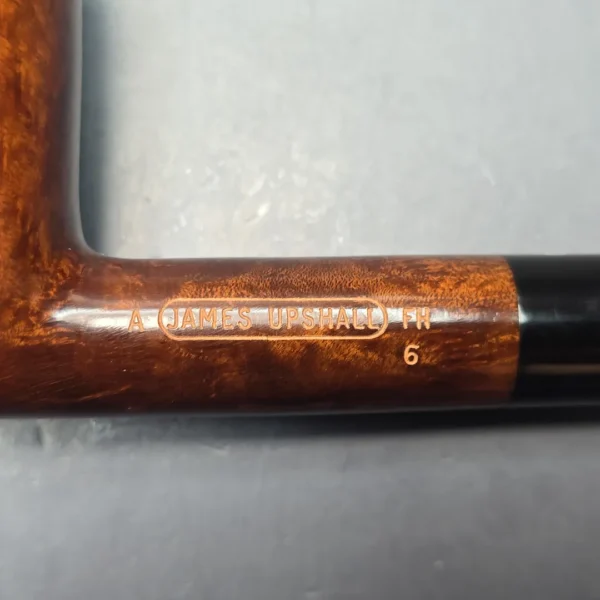 James Upshall A Grade Group 6 Smooth Stack Dublin Estate Briar Pipe, Unsmoked - Image 10